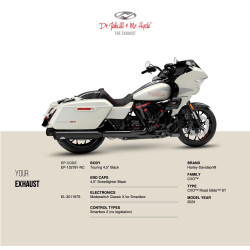 PartzBiz HD EP-152781-NC - CVO Road Glide ST - Streetfighter Black PartzBiz HD EP-152781-NC - CVO Road Glide ST - Streetfighter Black
