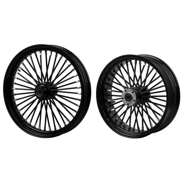 PartzBiz HD: 190324566-Fat Spoke Tubeless Wheel For Harley Sofail 2018+ Street Bob & Softail Standard - 18x5.5” Rear Wheel PartzBiz HD: 190324566-Fat Spoke Tubeless Wheel For Harley Sofail 2018+ Street Bob & Softail Standard - 18x5.5” Rear Wheel
