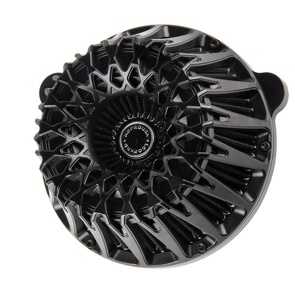 PartzBiz HD: 19053145-Spider Air Cleaner For Harley Davidson 2024+ Touring 117/121 & 2025+ Softail 117 All Models - Black PartzBiz HD: 19053145-Spider Air Cleaner For Harley Davidson 2024+ Touring 117/121 & 2025+ Softail 117 All Models - Black