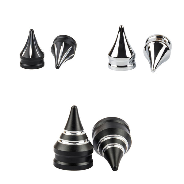 PartzBiz HD: CVR-A2TRF-CHR-Front Axle Nut Covers for Harley 08-23 Touring and Trike all Models - Chrome PartzBiz HD: CVR-A2TRF-CHR-Front Axle Nut Covers for Harley 08-23 Touring and Trike all Models - Chrome