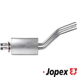 Exhaust rear, with two tail pipes – Jopex 8320600200 – image 4
