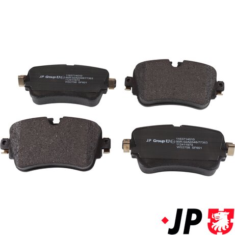 PartzBiz CE 1163714010 - Brake Pad Set, disc brake