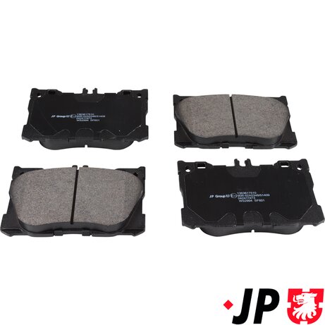PartzBiz CE 1363617510 - Brake Pad Set, disc brake
