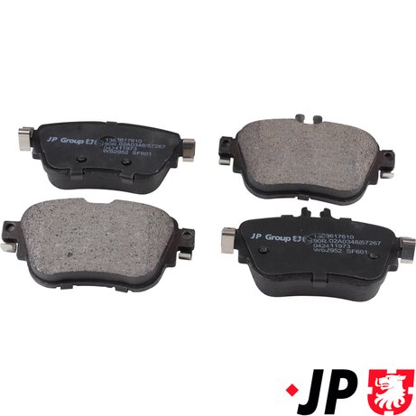 PartzBiz CE 1363617610 - Brake Pad Set, disc brake
