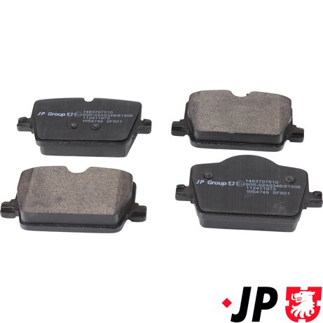 PartzBiz CE 1463707510 - Brake Pad Set, disc brake