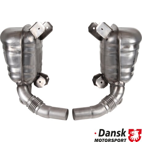 PartzBiz CE 1620602210 - Exhaust set rear, Sport, OE style