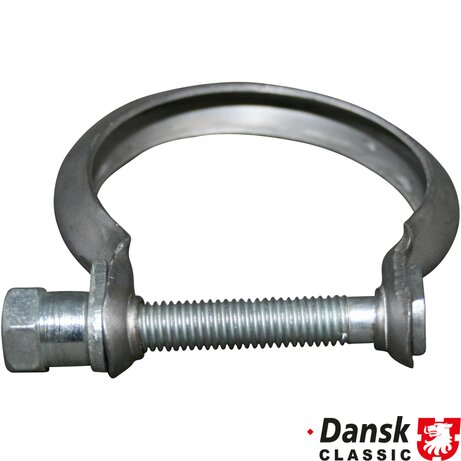 PartzBiz CE 1621401400 - Exhaust clamp, Ø75 mm, galvanized