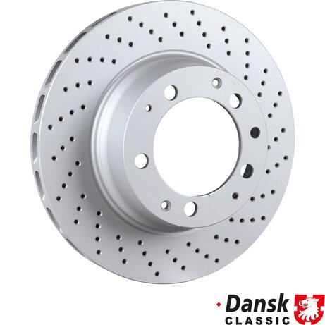 PartzBiz CE 1663201480 - Brake disc, rear, right, 309x28 mm, coated