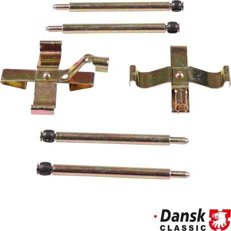 PartzBiz CE 1664000310 - Brake pad hardware kit, rear