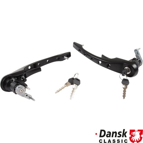 PartzBiz CE 1687101310 - Door handle set with holes