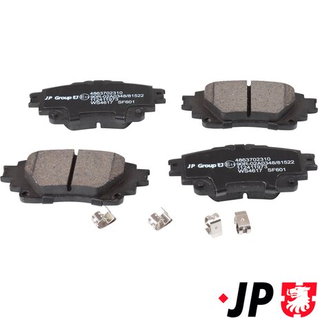 PartzBiz CE 4863702310 - Brake Pad Set, disc brake