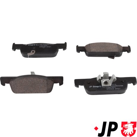 PartzBiz CE 6163600510 - Brake Pad Set, disc brake