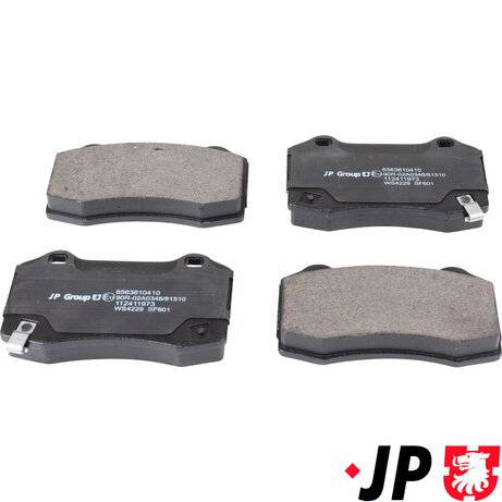 PartzBiz CE 6563610410 - Brake Pad Set, disc brake