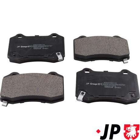 PartzBiz CE 6563705110 - Brake Pad Set, disc brake