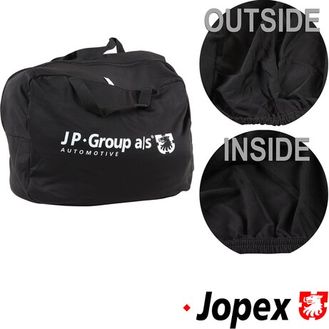 PartzBiz CE 8101900800 - Deluxe car cover with 4 way stretch