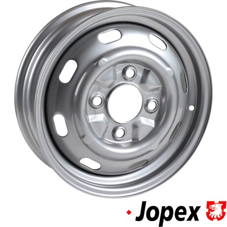PartzBiz CE 8160002900 - Steel rim, painted, 4.5x15", 4 holes, ET45