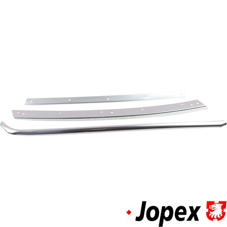 PartzBiz CE 8386500450 - Moulding set for A-pillar, left