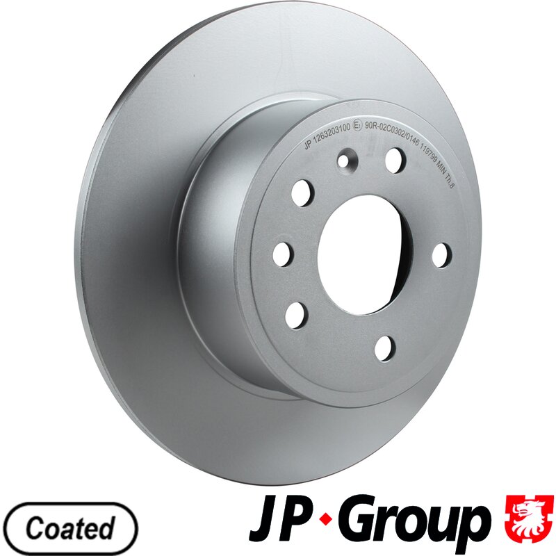 PartzBiz CE 1263203100 - Brake Disc