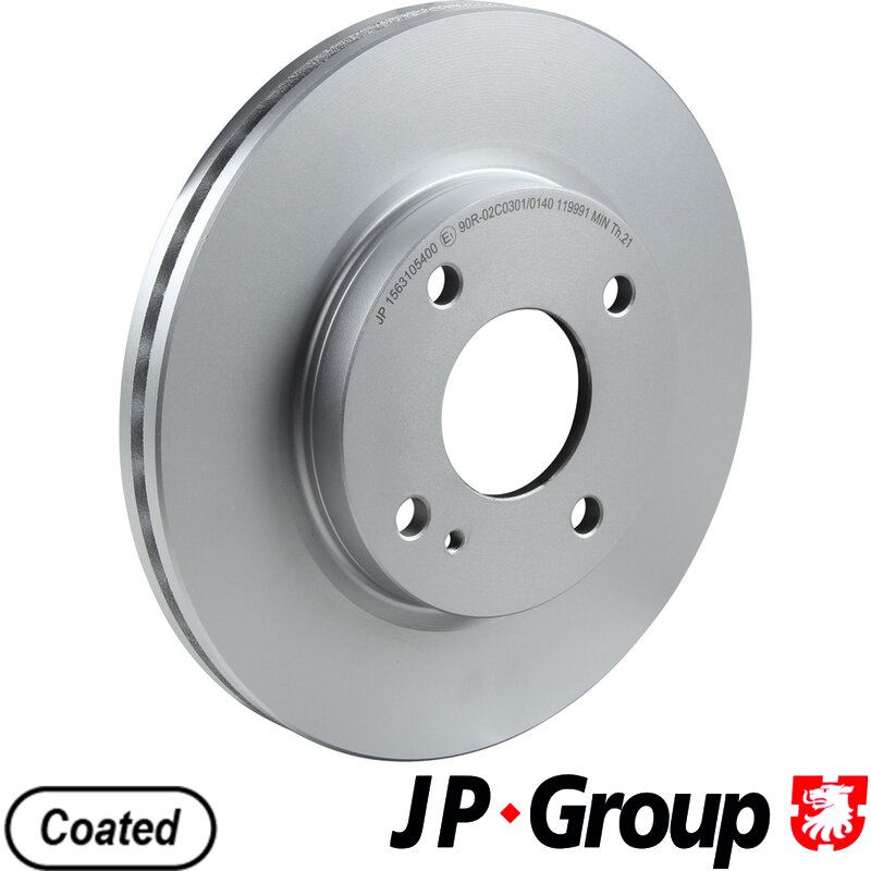 PartzBiz CE 1563105400 - Brake Disc