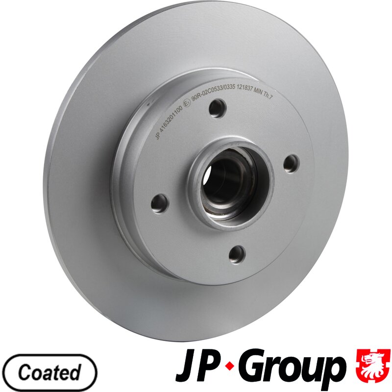 PartzBiz CE 4163201100 - Brake Disc