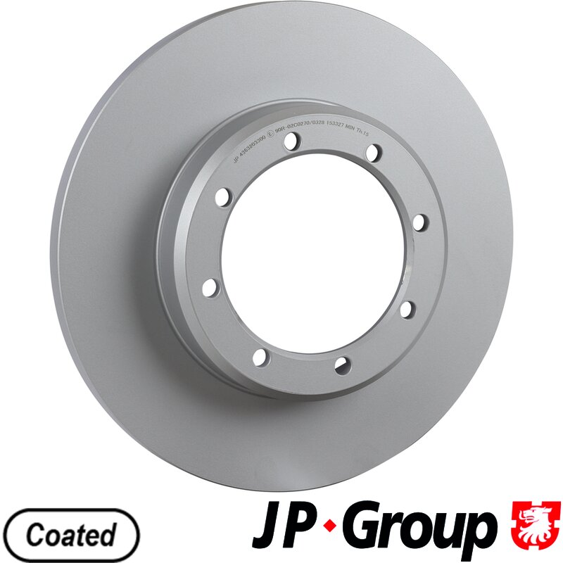 PartzBiz CE 4363203300 - Brake Disc
