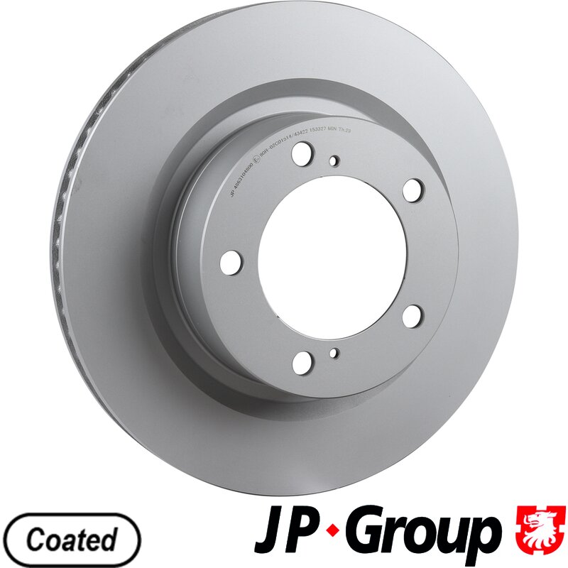 PartzBiz CE 4863104800 - Brake Disc