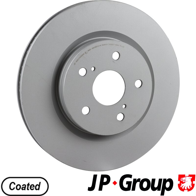 PartzBiz CE 4863105600 - Brake Disc