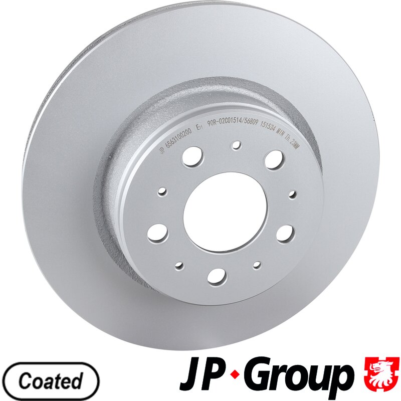 PartzBiz CE 6563100200 - จานเบรก