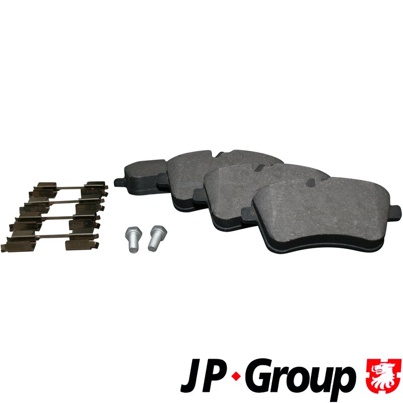 PartzBiz CE 1363601610 - ชุดผ้าเบรก สำหรับดิสก์เบรก