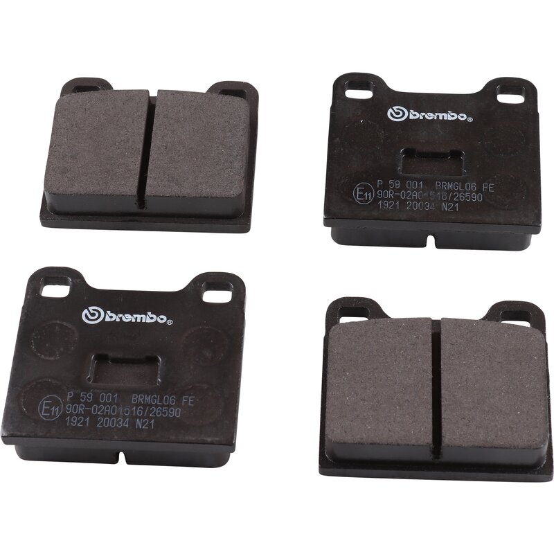 PartzBiz CE 1663600112 - Brake pad set, front/rear, 15.0 mm