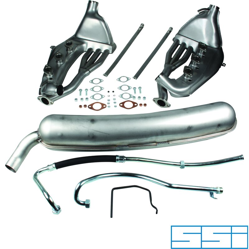 PartzBiz CE 1620000810 - Exhaust conversion set, free-flow
