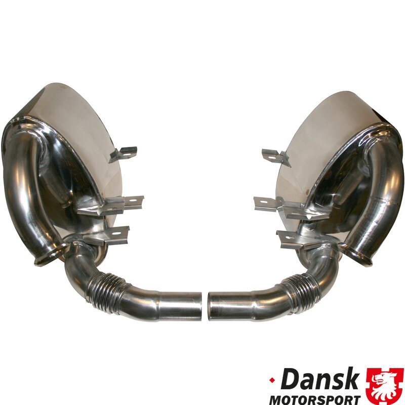 PartzBiz CE 1620601110 - Exhaust set rear, Sport