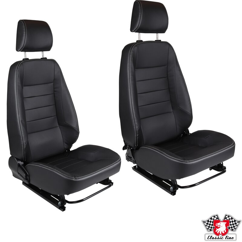 PartzBiz CE 8189824310 - Sports seat set with seat rails