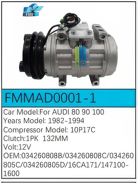 PartzBiz CE FMMAD0001-1 - Compressor for  Audi - FMMAD0001-1