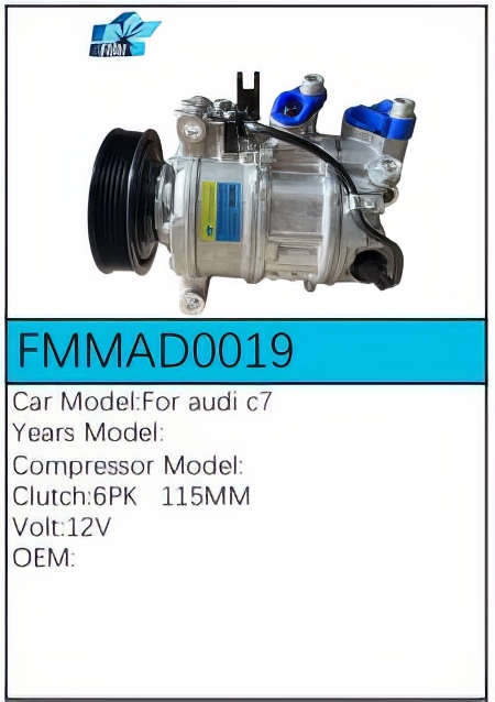 PartzBiz CE FMMAD0019 - Compressor for Audi - FMMAD0019