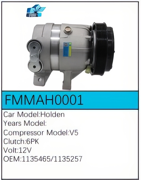 PartzBiz CE FMMAH0001 - สำหรับคอมเพรสเซอร์ Holden - FMMAH0001