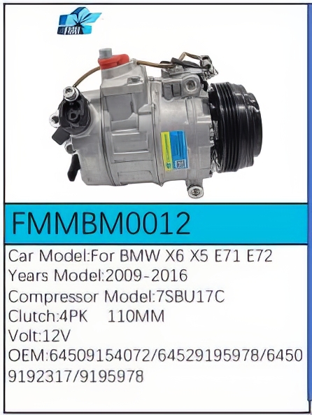 PartzBiz CE FMMBM0012 - สำหรับคอมเพรสเซอร์ BMW - FMMBM0012
