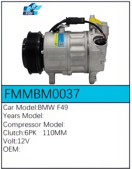 PartzBiz CE FMMBM0037 - สำหรับคอมเพรสเซอร์ BMW - FMMBM0037