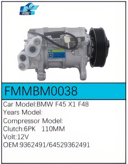 PartzBiz CE FMMBM0038 - สำหรับคอมเพรสเซอร์ BMW - FMMBM0038