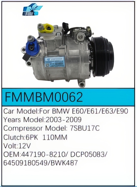 PartzBiz CE FMMBM0062 - สำหรับคอมเพรสเซอร์ BMW - FMMBM0062