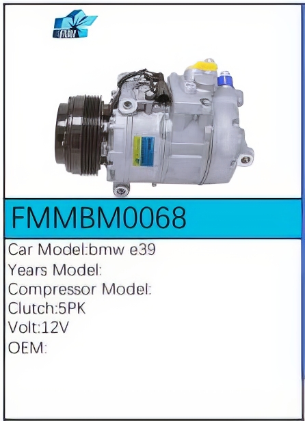 PartzBiz CE FMMBM0068 - สำหรับคอมเพรสเซอร์ BMW - FMMBM0068