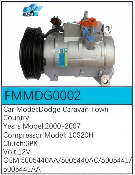 PartzBiz CE FMMDG0002 - สำหรับคอมเพรสเซอร์ Dodge - FMMDG0002
