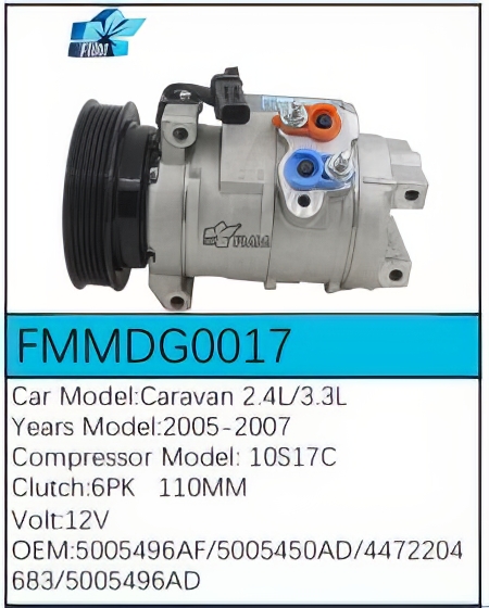 PartzBiz CE FMMDG0017 - สำหรับคอมเพรสเซอร์ Dodge - FMMDG0017