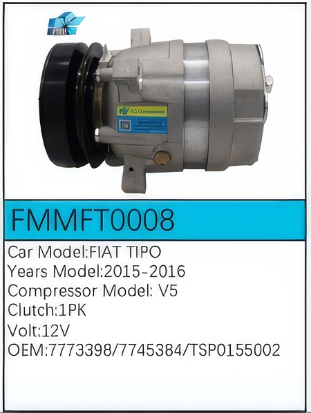 PartzBiz CE FMMFT0008 - สำหรับคอมเพรสเซอร์ Fiat - FMMFT0008
