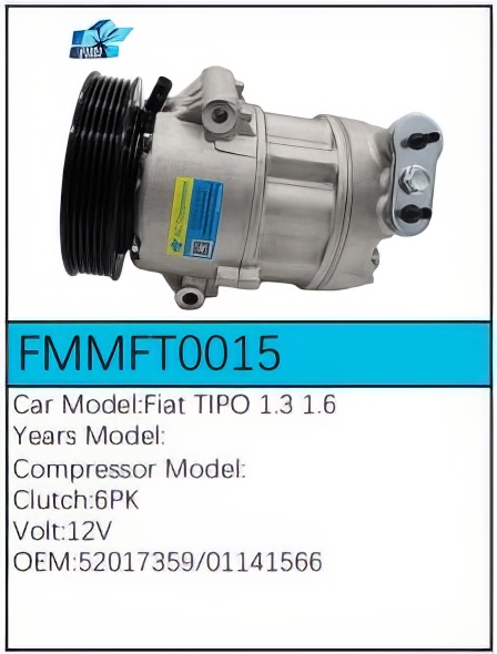 PartzBiz CE FMMFT0015 - สำหรับคอมเพรสเซอร์ Fiat - FMMFT0015