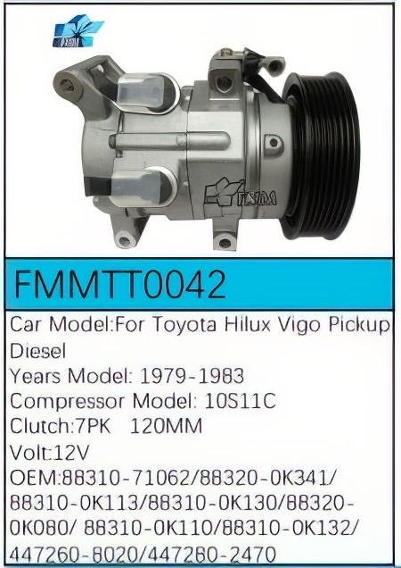 PartzBiz CE FMMTT0042 - สำหรับคอมเพรสเซอร์ Toyota - FMMTT0042