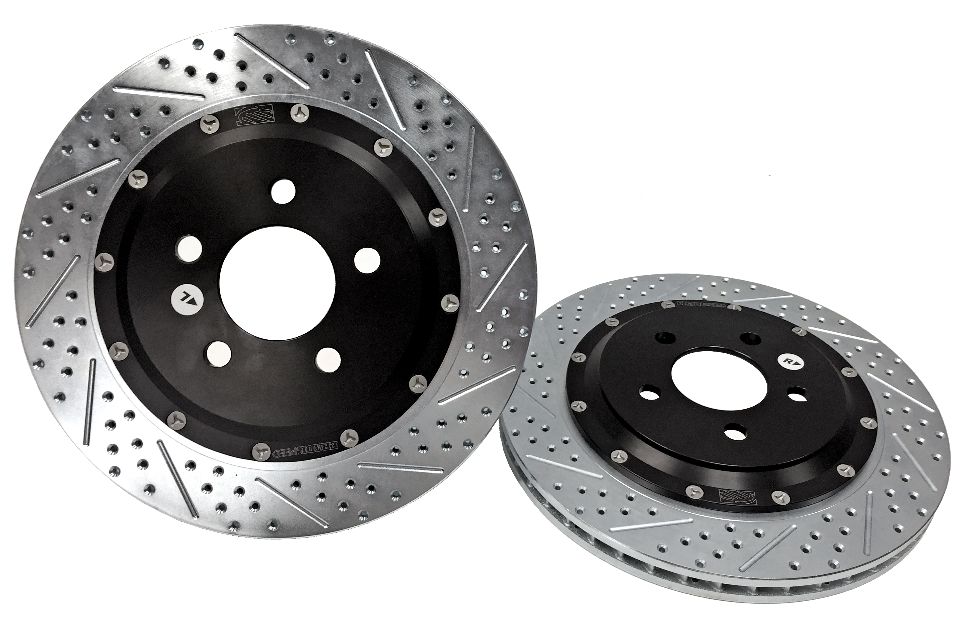 PartzBiz CM 2262023 - Baer Brakes EradiSpeed+ Rear 2-piece Performance Brake Rotors