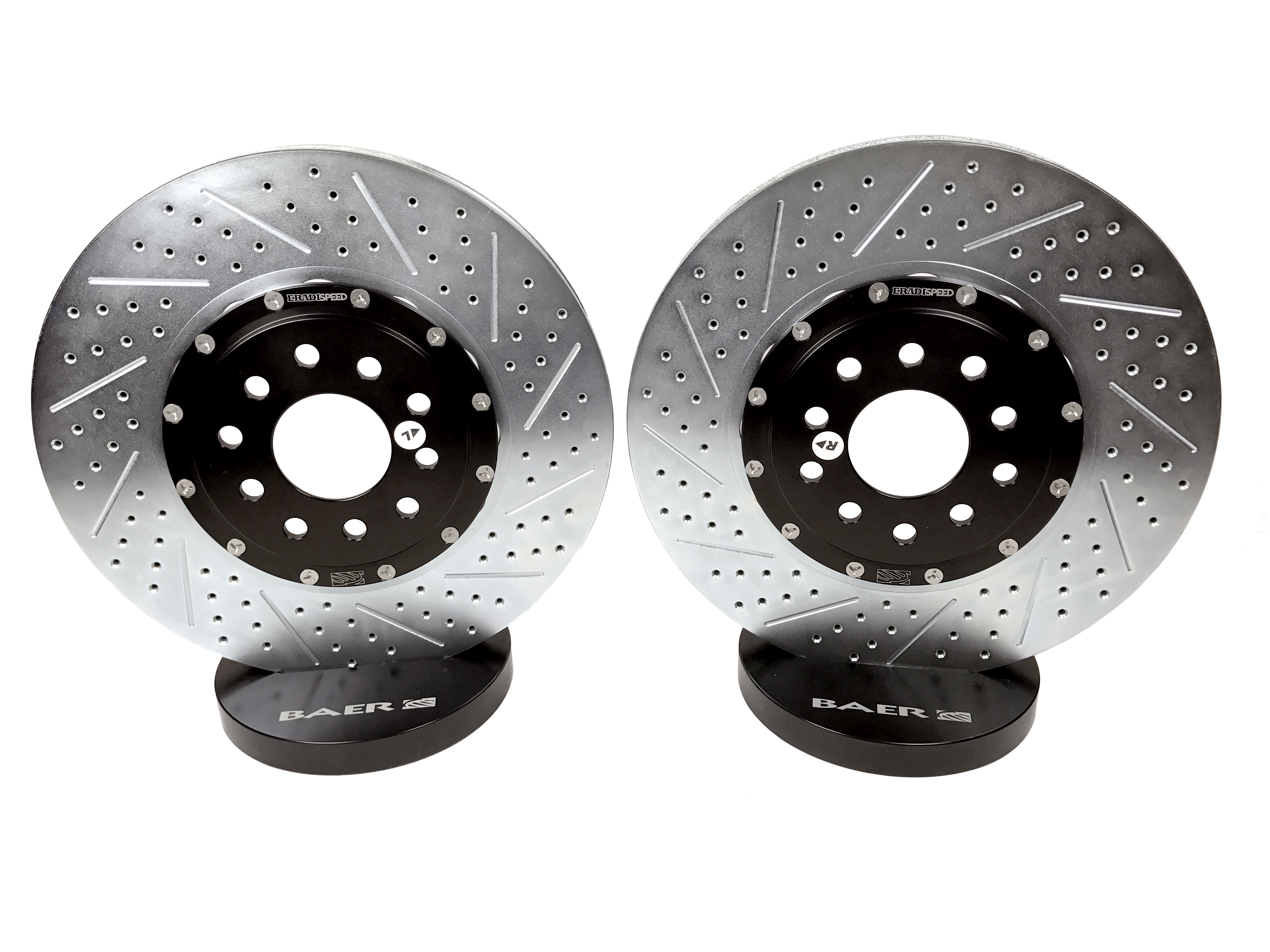 PartzBiz CM 2301066 - Baer Brakes EradiSpeed+ Front 2-piece Performance Brake Rotors