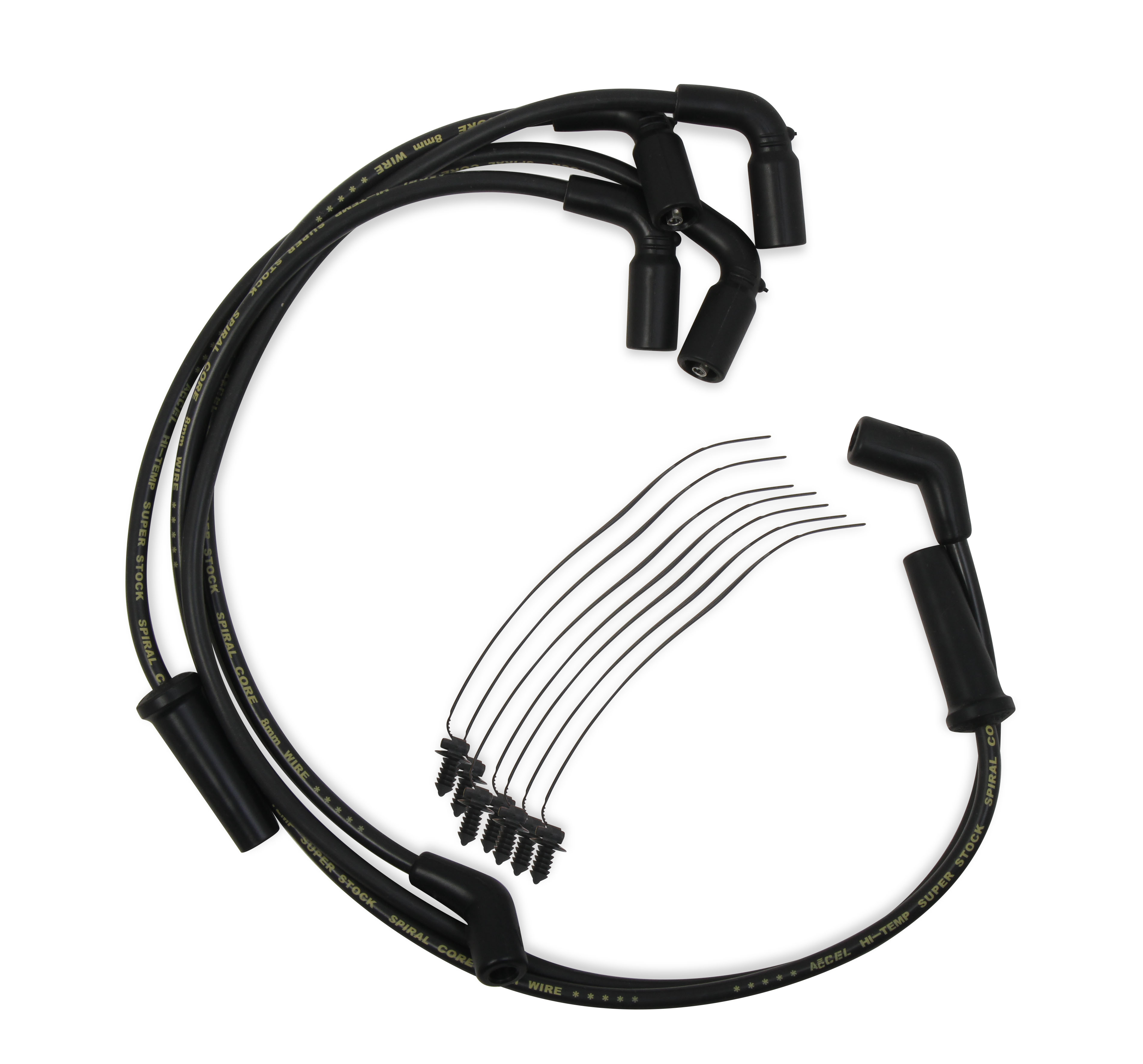 PartzBiz CM 171116-K - WIRE SET, 17-UP MILWAUKEE 8 - BLACK