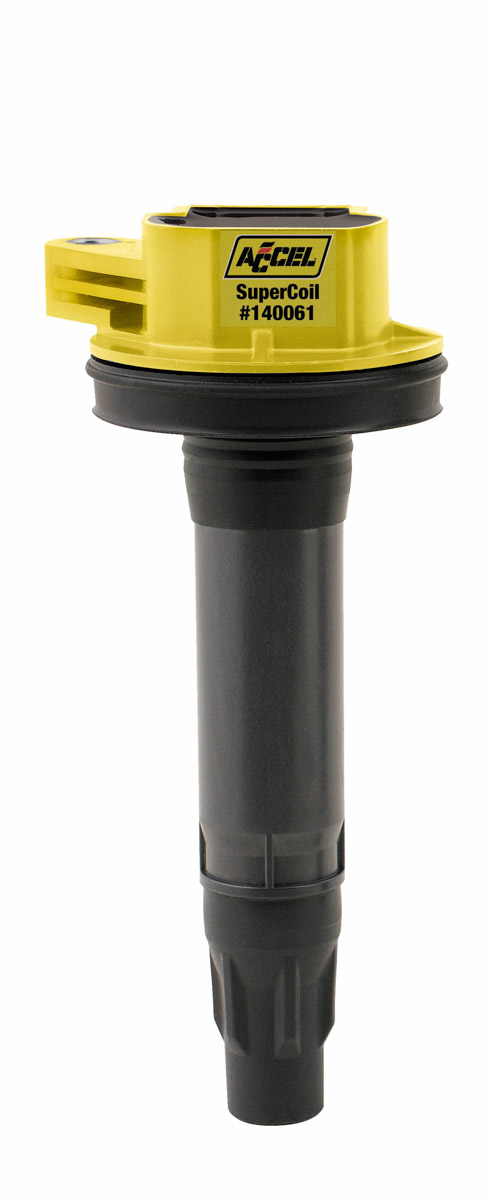 PartzBiz CM 140061 - ACCEL Ignition Coil - Super Coil Series - 2007-2016 Ford 3.5L/3.7L V6, Yellow, Individual